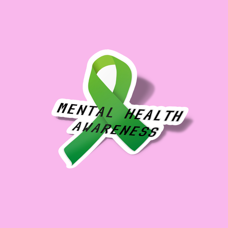استیکر Mental Health Awareness Ribbon
