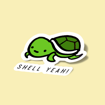استیکر Shell Yeah!